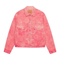 Спортивная куртка Levi&apos;S Levi&apos;s x Stussy Dyed Jacquard &apos;Pink&apos;, розовый Levis
