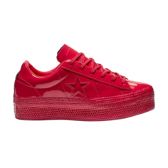 Кроссовки Converse Wmns One Star Platform Ox &apos;Cherry Red&apos;, красный