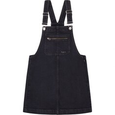 Платье Pepe Jeans Pinafore, черный