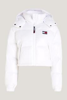Куртка - Белый - Классический крой Tommy Hilfiger, белый