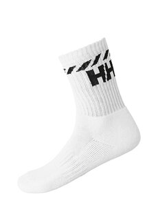 Хлопковые спортивные носки, 3 шт., белые носки Helly Hansen