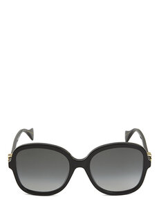 Черные женские солнцезащитные очки Gucci