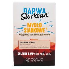 Мыло Anti Acne Sulphuric Soap Barwa, 100 gr