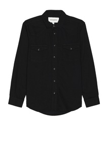 Рубашка Frame Western Denim Shirt, черный