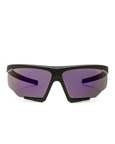 Солнцезащитные очки Prada Shield Frame, цвет Black &amp; Purple