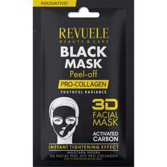Маска для лица Mascarilla Facial Peel Off Pro Colágeno 3D Revuele, 15 ml