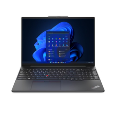 Ноутбук Lenovo ThinkPad E16 Gen 1, 16&quot;, 8 ГБ/512 ГБ, i7-1355U, GeForce MX550, черный, английская клавиатура