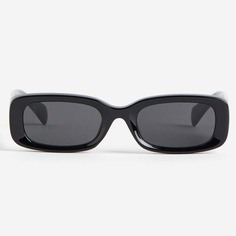 Солнцезащитные очки H&amp;M Rectangular, черный H&M