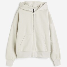 Толстовка H&amp;M Oversized Hooded, светло-бежевый H&M