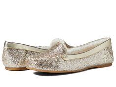 Мокасины Jack Rogers, Millie Glitter Moccasin Sherpa Lined