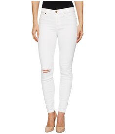 Джинсы Blank NYC, The Bond Mid-Rise Distressed Skinny in Great White