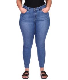 Джинсы DL1961, Plus Size Florence Skinny Inclusive Mid-Rise Instasculpt Ankle in Azure
