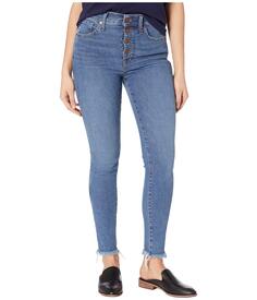 Джинсы Madewell, 10&quot; High-Rise Skinny Jeans in Mackey Wash