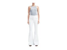 Джинсы 7 For All Mankind, Portia Megaflare in Clean White
