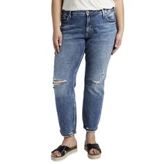 Джинсы Silver Jeans Co., Plus Size Boyfriend W27170SOC270