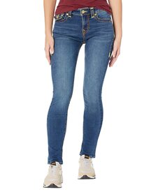 Джинсы True Religion, Stella Mid-Rise Skinny Flap Super T in Medium Wash