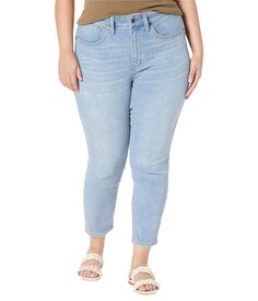 Джинсы Madewell, Plus High-Rise Skinny Crop Jeans in Carlton Wash