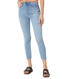 Джинсы Madewell, 10&quot; High-Rise Skinny Crop Jeans in Carlton Wash