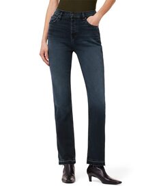 Джинсы Hudson Jeans, Holly High-Rise Straight Ankle in Basin