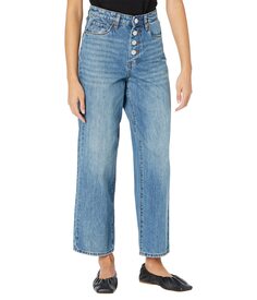 Джинсы Blank NYC, Baxter Rib Cage Jeans - Rib Cage Straight Leg in Damage Control