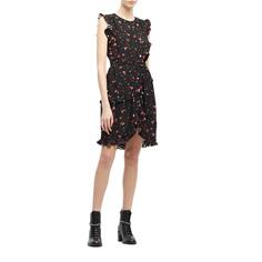 Платье Derek Lam 10 Crosby, Lyra Belted Ruffle Dress