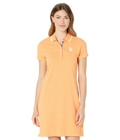 Платье U.S. POLO ASSN., Solid Polo Dress