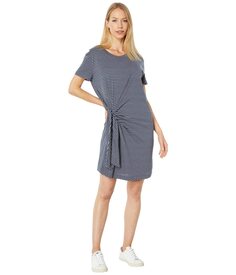 Платье Vince, Classic Stripe Side Tie Dress