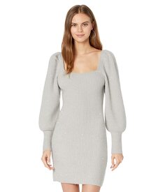 Платье 1.STATE, Long Sleeve Square Neck Sweaterdress