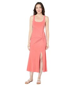 Платье SUNDRY, Twist Front Sleeveless Dress in Cotton Spandex