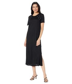 Платье MICHAEL Michael Kors, Lace-Up T-Shirt Dress