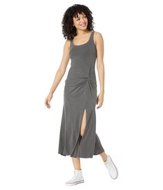 Платье SUNDRY, Twist Front Sleeveless Dress in Cotton Spandex