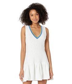 Платье MONROW, V-Neck Tennis Dress with Trim Rib