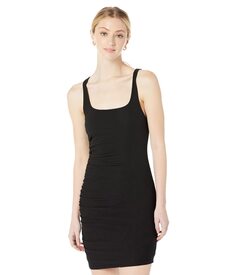 Платье MONROW, Rib Square Neck Mini Dress