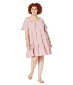 Платье Madewell, Plus Linen-Blend Lorelei Mini Dress
