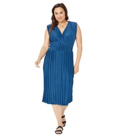 Платье DKNY, Plus Size Flutter Sleeve Smock Dress