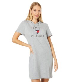 Платье Tommy Hilfiger, Logo Heart Hoodie Sweaterdress