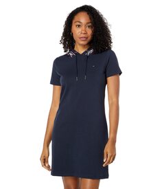 Платье Tommy Hilfiger, Short Sleeve Hoodie Sweaterdress