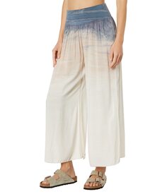 Капри Hard Tail, Flat Waist Boho Capris in Rayon Voile