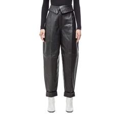 Брюки Proenza Schouler, Lightweight Leather Exaggerated Pants
