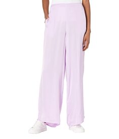 Брюки Michael Stars, Viv Washed Satin Wide Leg Pants