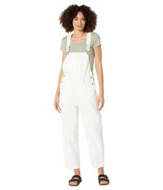 Брюки Madewell, Straight-Leg Overalls in Tile White