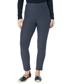 Брюки Eileen Fisher, Petite High-Waisted Slim Ankle Pants w/ Wide Yoke in Washable Stretch Crepe