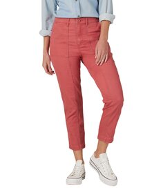 Брюки с высокой посадкой Lee, Ultra Lux Seamed Crop Regular Fit High-Rise