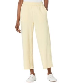 Брюки прямого кроя Eileen Fisher, Cropped Straight Pants in Organic Cotton French Terry