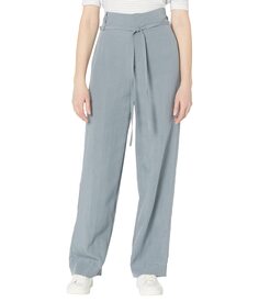 Брюки Vince, Tie Detail Straight Leg Pants