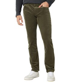 Брюки Paige, Federal Slim Straight Fit Stretch Forest Shadow Corduroy