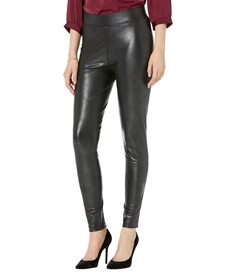 Леггинсы Vince Camuto, Leather Coated Ponte Leggings