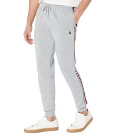 Брюки с высокой посадкой U.S. POLO ASSN., Signature Stripe Joggers