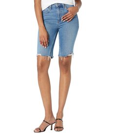 Шорты Paige, Robbie High-Rise Shorts w/ Caballo Inseam in Rossi Distressed/Disheveled Hem