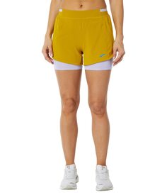 Шорты Brooks, Run Within 4&quot; 2-in-1 Shorts